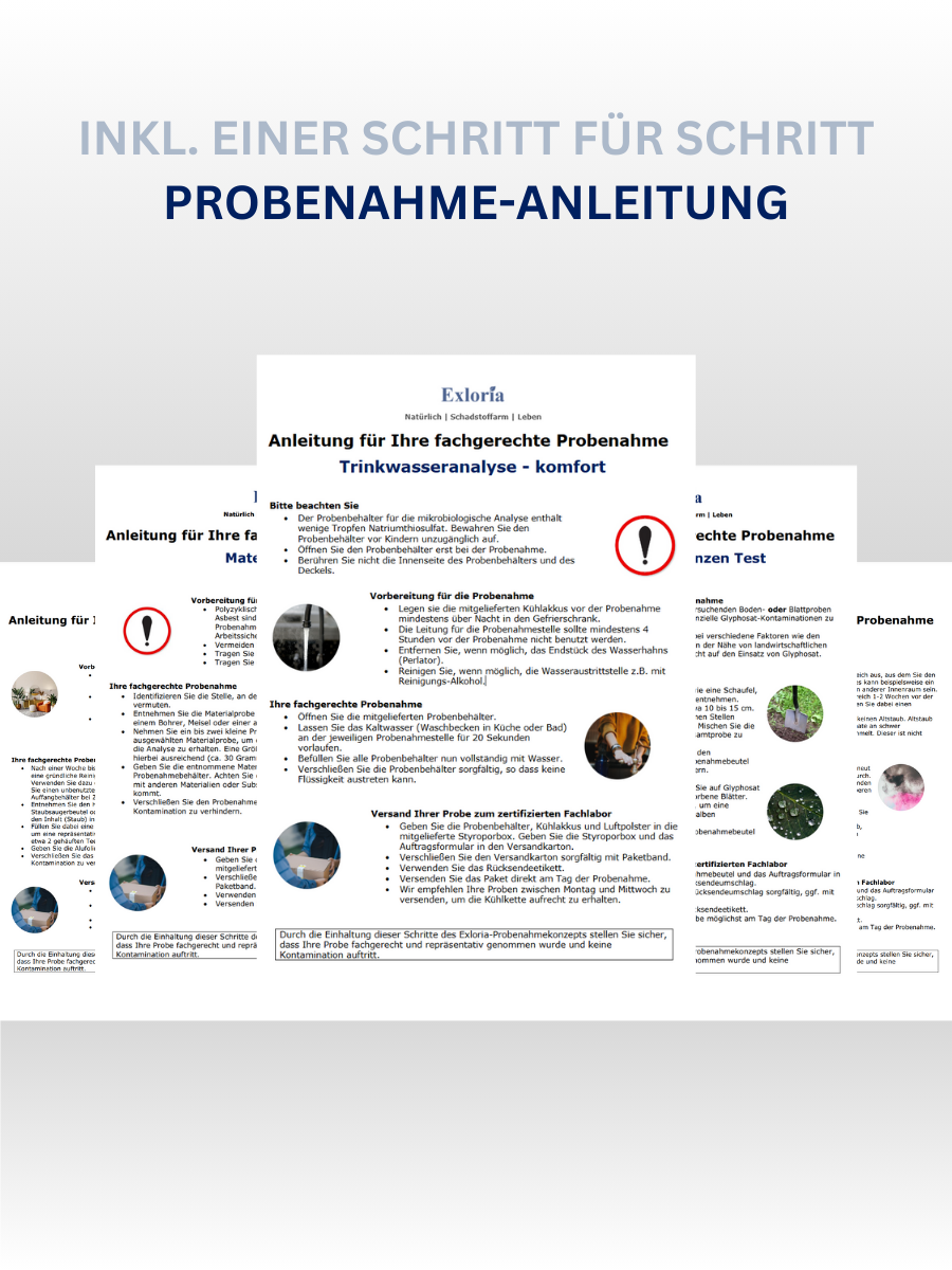 Trinkwasser Test - komfort