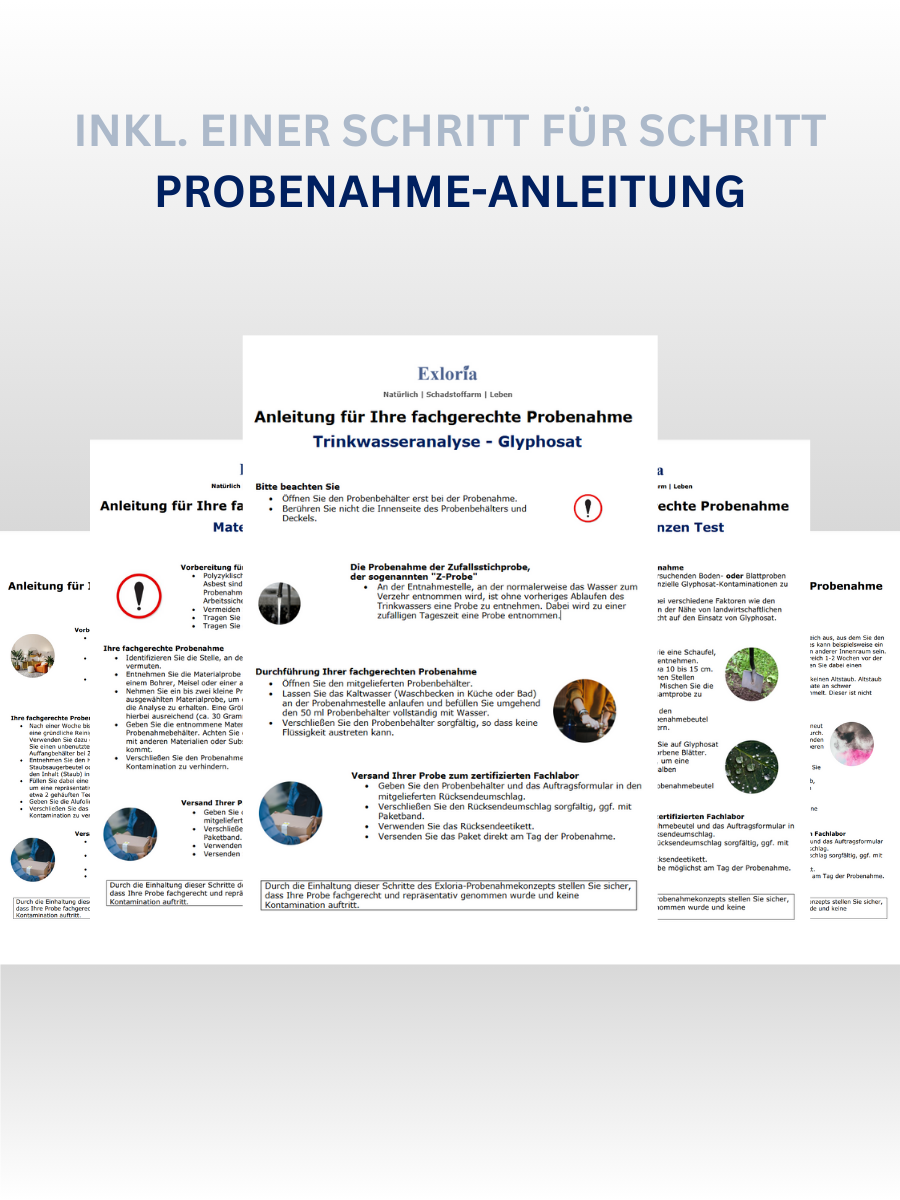 Glyphosat Test - Trinkwasser