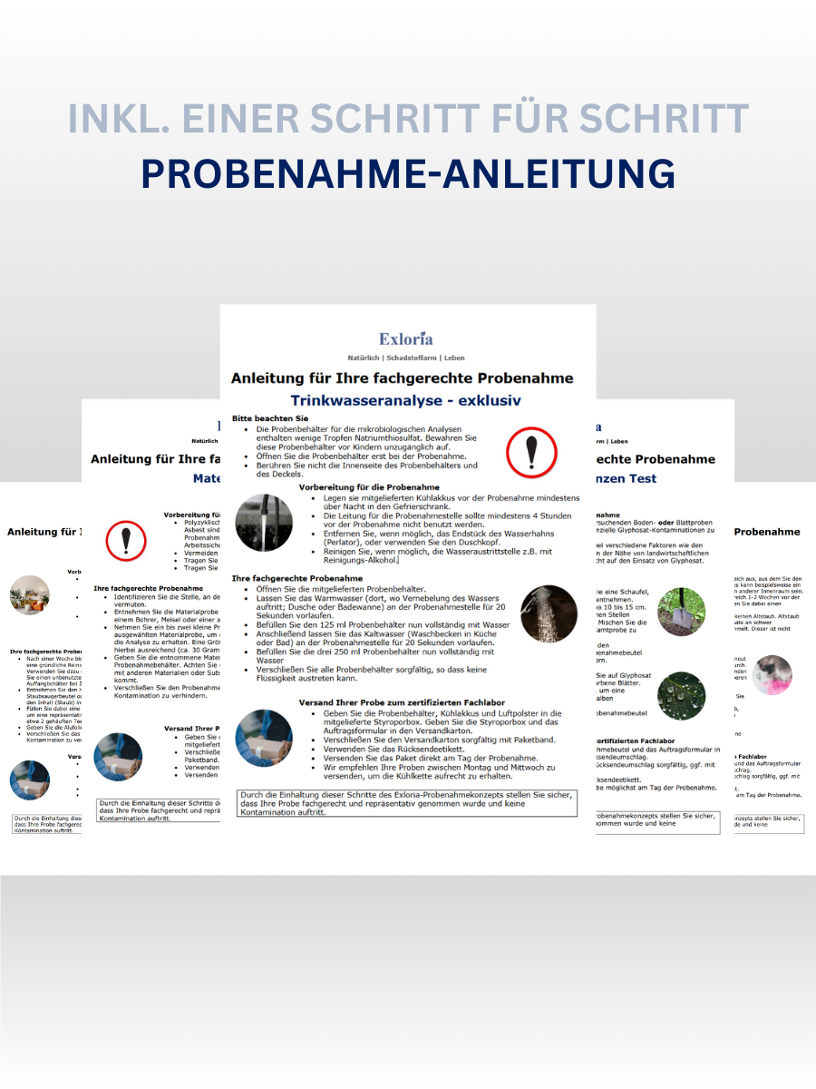 Trinkwasser Test - exklusiv
