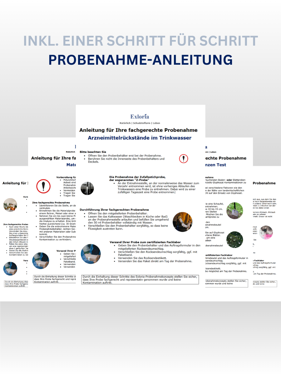 Arzneimittelrückstände - Trinkwasser