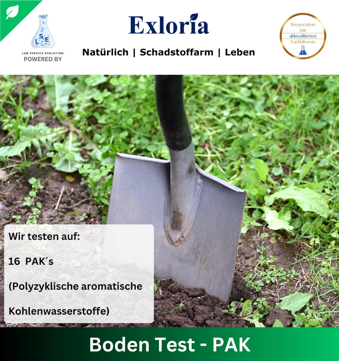 PAK Test - Boden/Garten