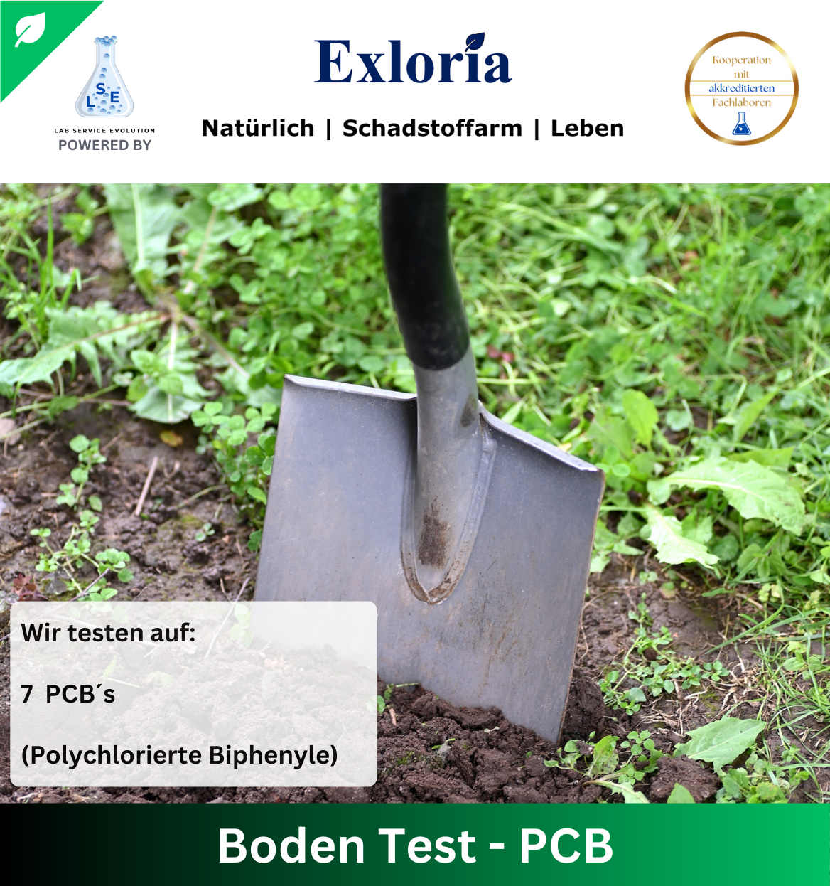 PCB Test Boden/Garten