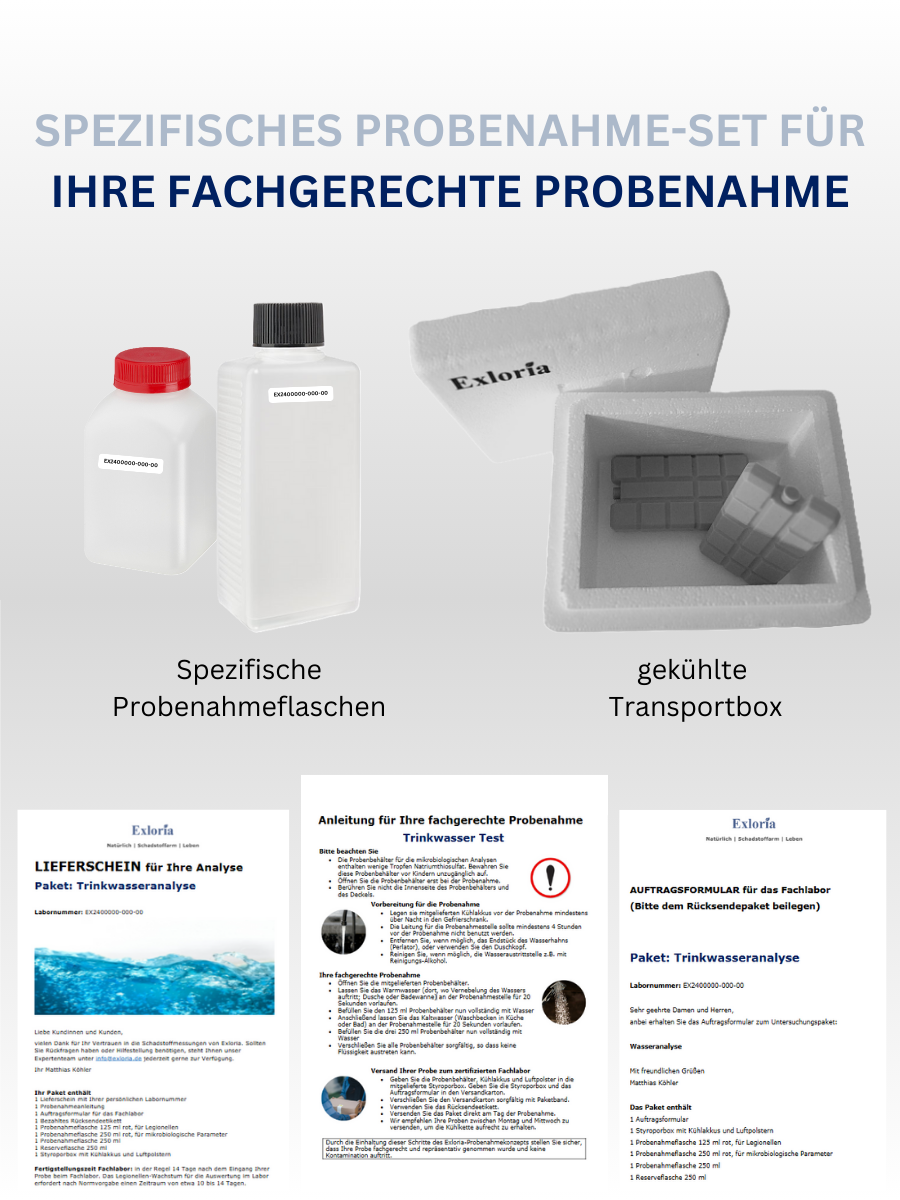 Trinkwasser Test - Mikrobiologie