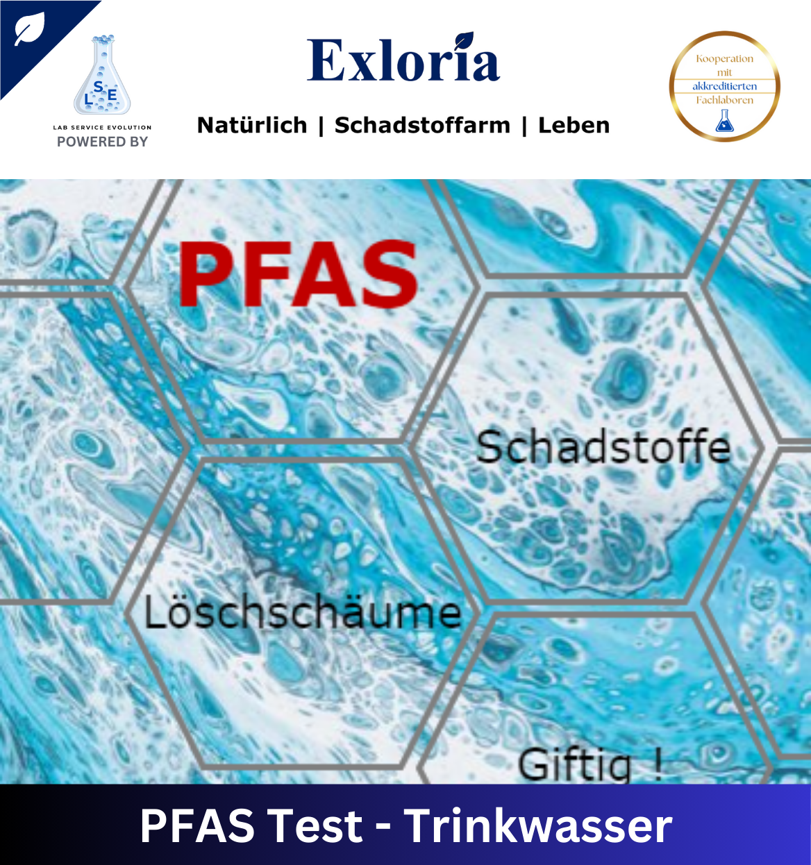 PFAS Test - Trinkwasser