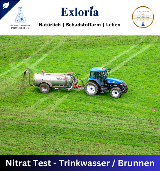 Nitrat Test - Trinkwasser und Brunnenwasser