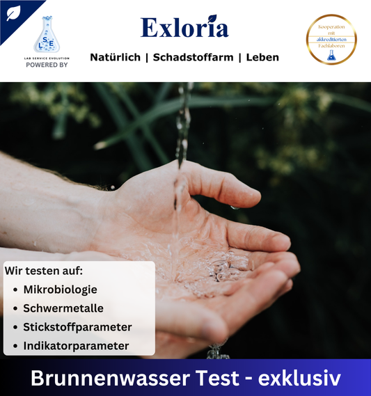 Brunnenwasser Test - exklusiv