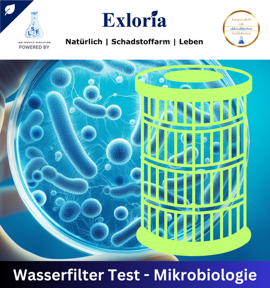 Wasserfilter Test - Mikrobiologie