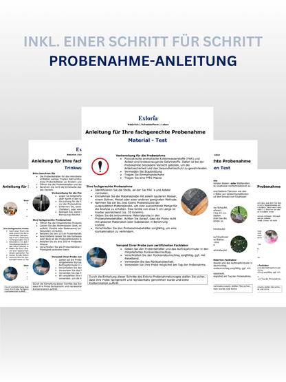 Diesel, Benzin und Öl Nachweis im Boden